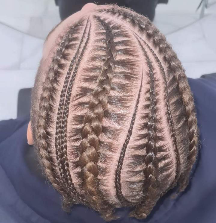 Coiffure tressée Chartres